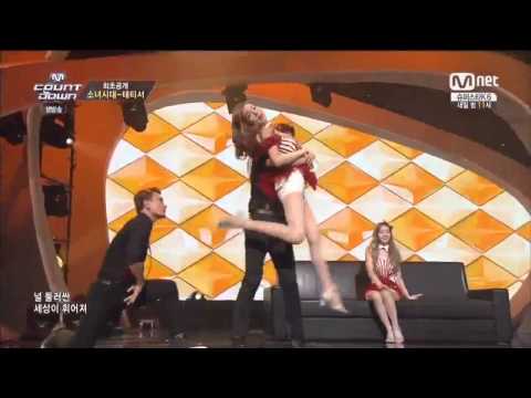 140918 SNSD-TTS "Adrenaline" @ M! Countdown