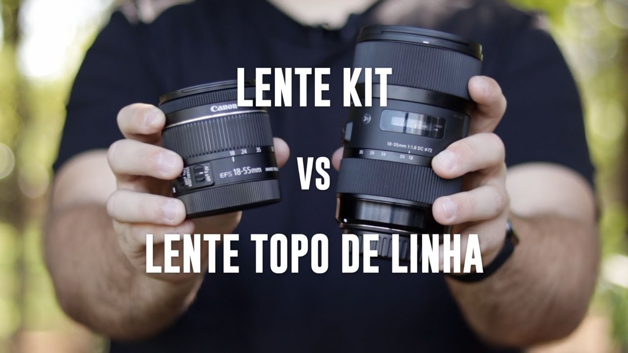 SIGMA 18-35mm vs LENTE KIT CANON - É mesmo tudo isso?