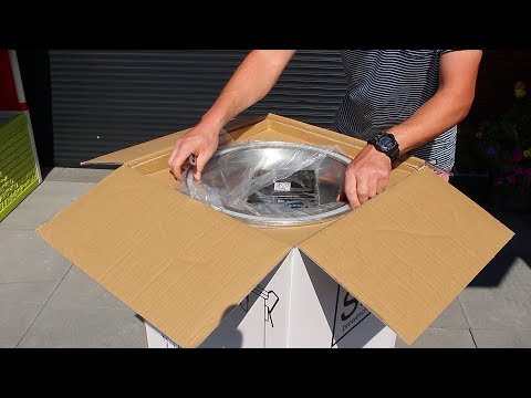 Unboxing a 17 gallons / 65 liters chronical fermenter of SS Brewtech!