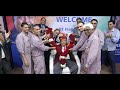 L T Flag Hoisting At AM Naik Heavy Engineering Complex Hazira