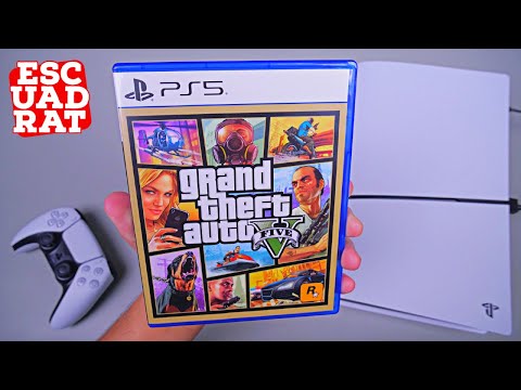 GTA 5 Enhanced PS5 Slim | Grand Theft Auto V Enhanced Version PlayStation 5 Slim - No Map GTA V