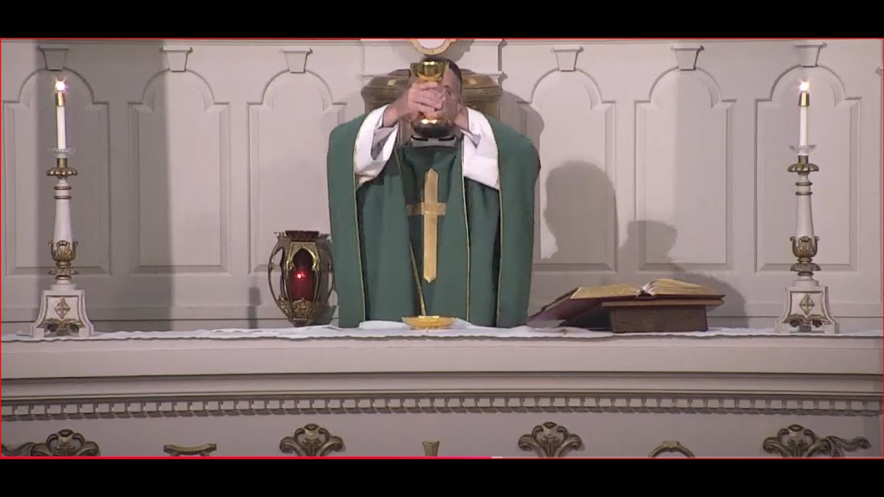 Wednesday of the Thirtieth Week in Ordinary Time 9 am Mass October 30, 2024 St. Jude's in Waltham MA