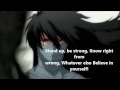 Bleach OST - Stand up be Strong (Lyrics) 