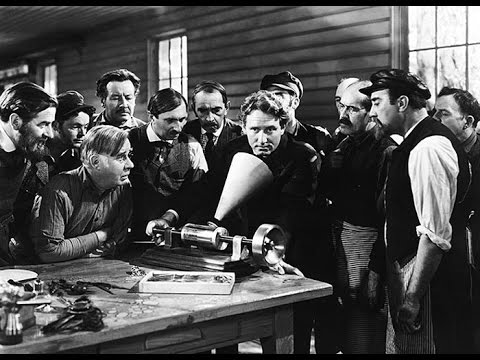 edison the man / tinfoil phonograph test