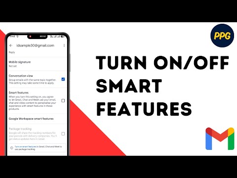 How to Turn On or Off Smart Features and Personalization on Gmail Mobile App ?