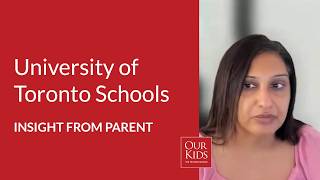 University of Toronto Schools, Parent Video Review from Samhita Gera