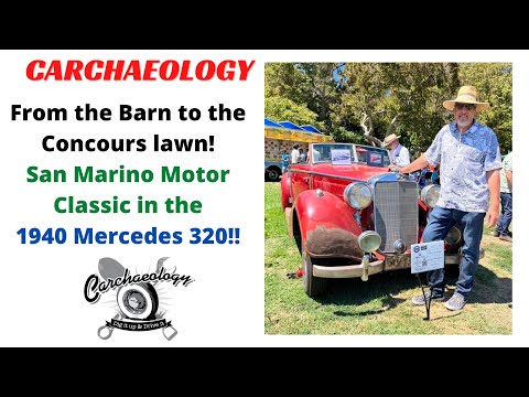 Thumbnail for Carchaeology: The first big show! Barn Find Mercedes at the San Marino Motor Classic Concours by Car