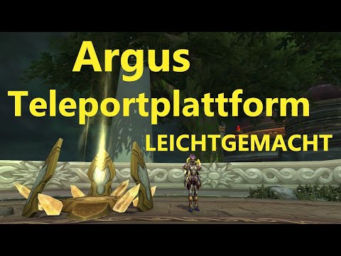 Teleportplattform nach Argus in paar Minuten - by iZocke