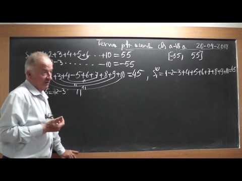 1/2 1719 Clasa 6 - Continuam Lectia 1717 Repartizarea semnelor + - intr-o suma Gauss
