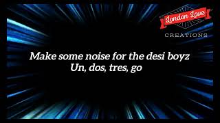 Make Some Noise - Desi Boyz - Hindi Karaoke