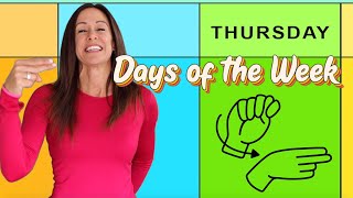 Thursday In Sign Language Days of the Week Song (Thursday) gameplay video by MsB, 1:10 duration