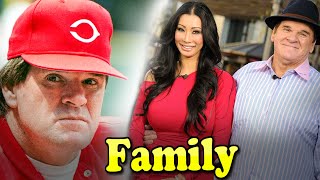 Pete Rose Family With Wife,Children and Girlfriend Kiana Kim 2024