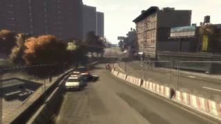 preview picture of video 'Gta 4 - LCPD driving on 2 wheels'