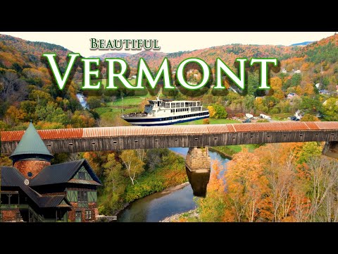 Beautiful VERMONT - 15 Towns & 7 Scenic Highways - Burlington, Woodstock, Brattleboro, & More
