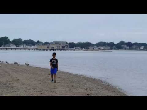 Aryanksh having great time @ Wollaston Beach ,MA part2