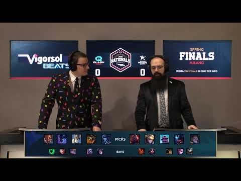 PG NATIONALS VIGORSOL BEATS - SEMIFINALI - Q4G vs SMS - GAME 1