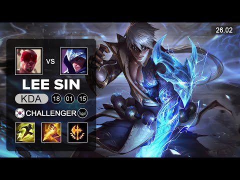 Lee Sin vs Talon Jungle - KR Challenger - Patch 26.02 Season 16