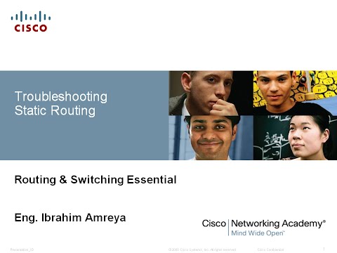 Troubleshooting Static Routing