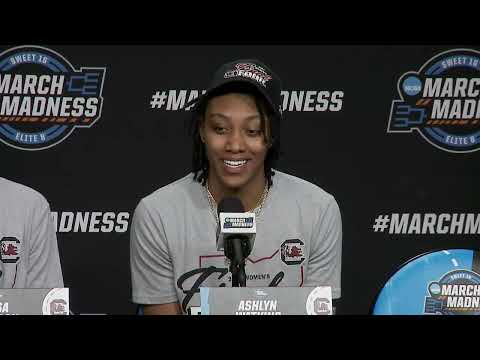 South Carolina Elite 8 Postgame Press Conference - 2024 NCAA Tournament