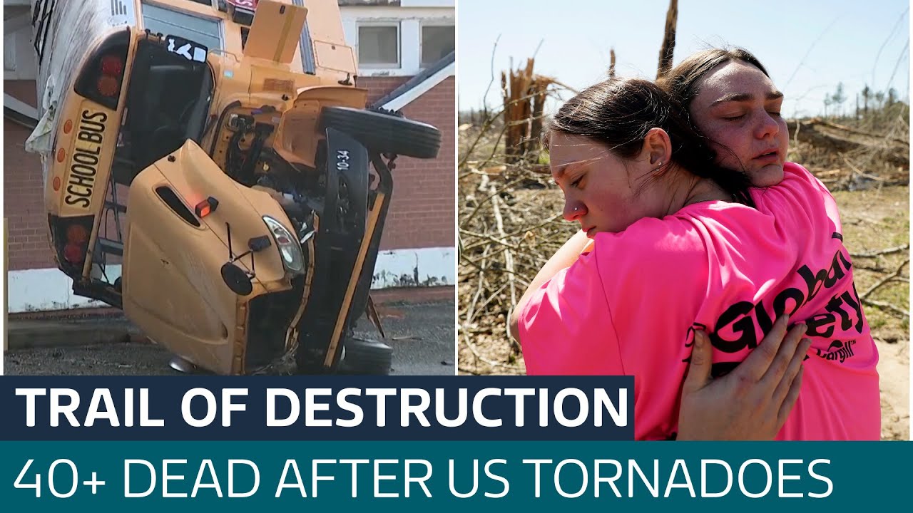 More than 40 dead in U.S. tornadoes that ripped through mid-west and southern states | ITV News