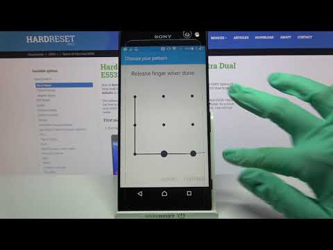 How to Set Up Screen Lock on SONY Xperia C5 Ultra– Lock Screen Methods