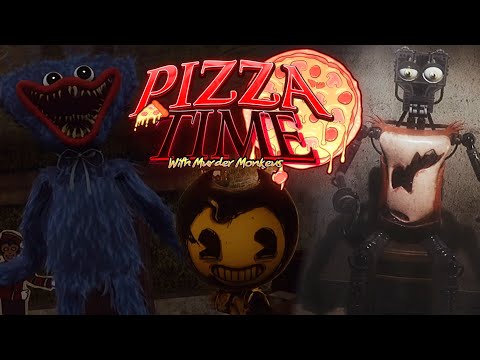 ITS HERE! The NEW Mascot Horror Pack for Pizza Time with Murder Monkeys! - [Everything NEW]