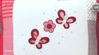 Quarto para Bebê Borboletas Vermelha | Ref: 48294