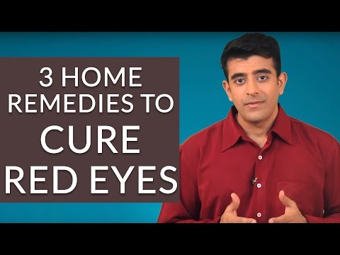 3 Effective Home Remedies To GET RID Of RED EYES