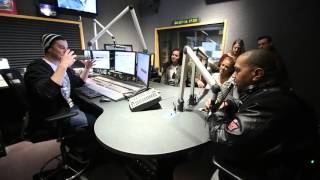 Timbaland In Studio at 96.1 Kiss!