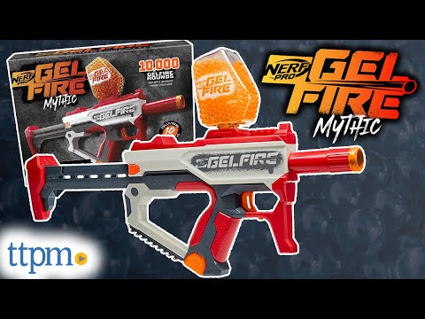 NERF Pro Gelfire Mythic Blaster from Hasbro Review!