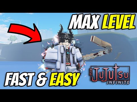 The *FASTEST* Method To Level Up To MAX Level In Jujutsu Infinite