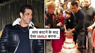 Salman Khan REACTS To Snake Bite Celebrates 56th B