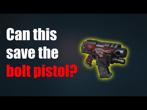 So I tried out the Heroic Bolt Pistol...