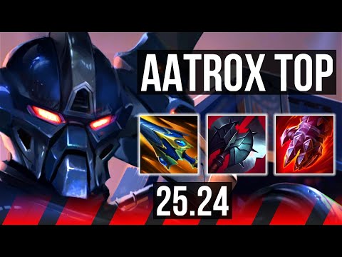 AATROX vs DARIUS (TOP) | 41K damage | KR Master | 25.24