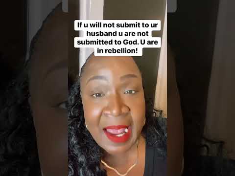 Submission is the truest form of love wives!