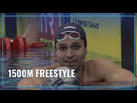 Marwan Aly Elkamash Takes Men’s 1500M Freestyle | 2022 TYR Pro Swim Series - Westmont IL