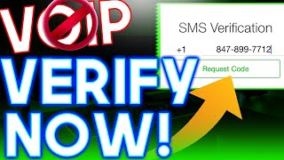 GET SMS VERIFIED NOW! No VOIP Number GAURANTEED! - Working 2022!