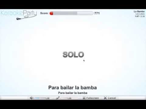 Copia de karaoke para bailar la bamba vs ChemaVaquera Selena Gomez