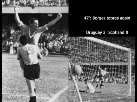 WC 1954 Gpoup C Uruguay - Scotland (19.06.1954)