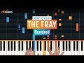 How to Play "Hundred" by The Fray | HDpiano (Part 1) Piano Tutorial