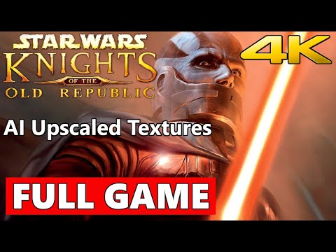 Star Wars: Knights of the Old Republic Full Walkthrough Gameplay - No Commentary 4K (PC Longplay)