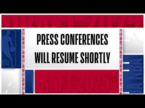 The 2025 #NBADraft presented by State Farm press conference
