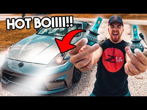 370z gets New LED Lights!!- (Install) *Must Have*