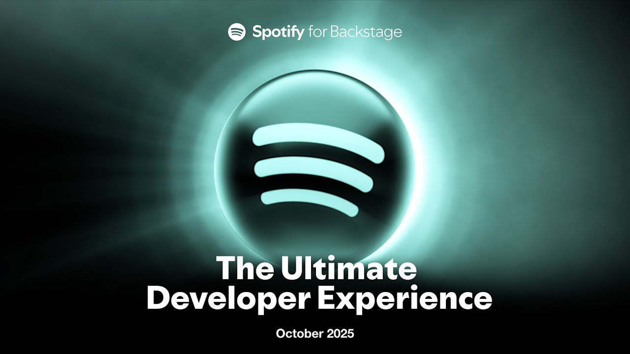 Spotify for Backstage Webinar, Oct 2025 | The Ultimate Developer Experience