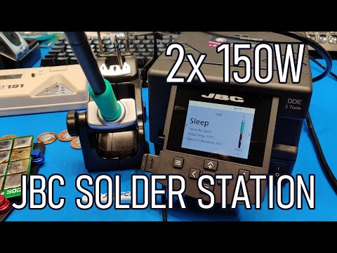 SDG #216 JBC DDE-2C Modular 2 Tools Soldering Station for T245, T210 and other handpieces