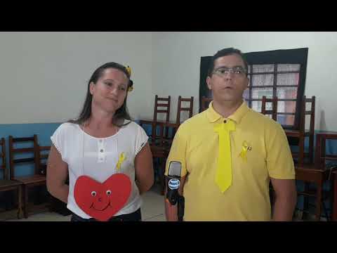 Equipe do Esf 5 aborda tema SETEMBRO AMARELO com alunos da escola Vista Alegre