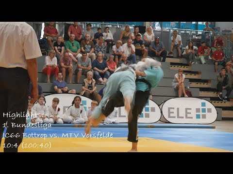 Judo || Bundesliga 2018: JC66 Bottrop vs. MTV Vorsfelde (10:4 [100:40])