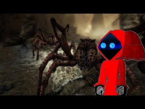 SPIDERS! Skyrim vr episode 2