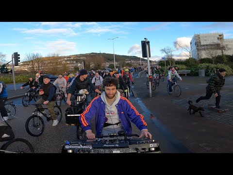 *DOGS & SKATEBOARDS* Drum & Bass On The Bike - WALES | Swansea City