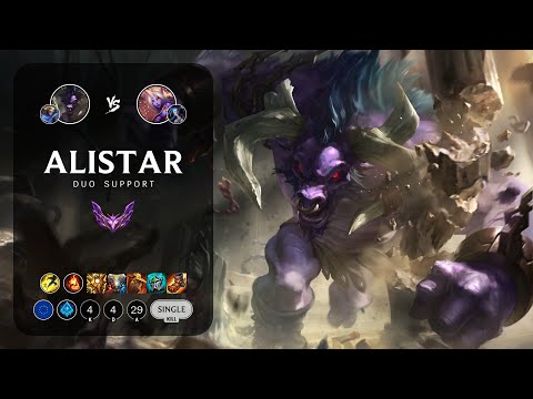 Alistar Support vs Soraka - EUW Master Patch 13.8